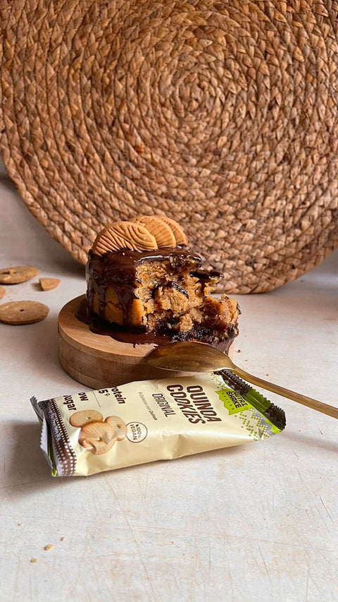 Receta Mug Cake de Quinoa Cookies