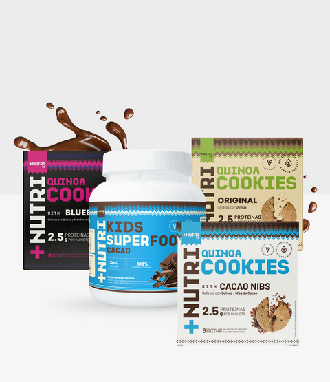 Batido Nutricional Kids + 18 Galletas de Quinua (3 Cajas)