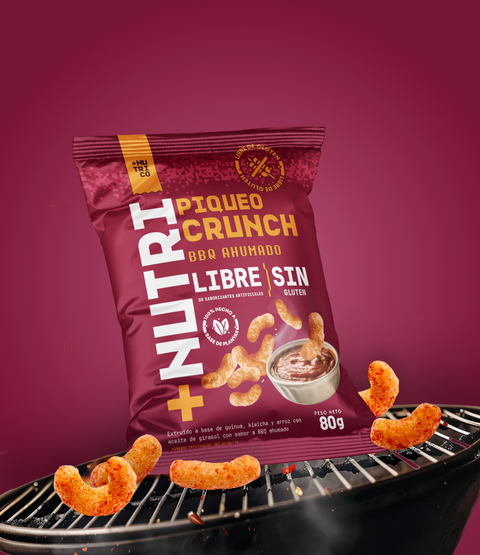 Pack Snacks Saludables de Quinua: Piqueos Crunch 80g (3 und)