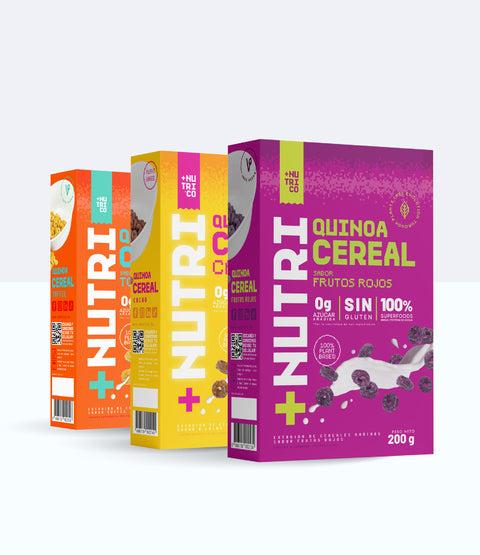 Cereales Saludables Sin Azúcar Pack x3