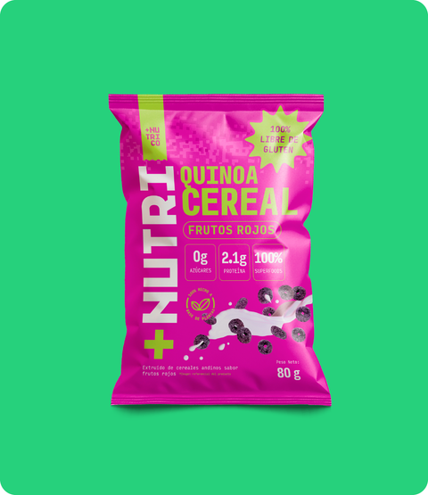 Cereal Sin Azúcar Frutos Rojos 80g