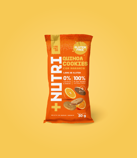 Galletas Sin Gluten con Quinua y Naranja