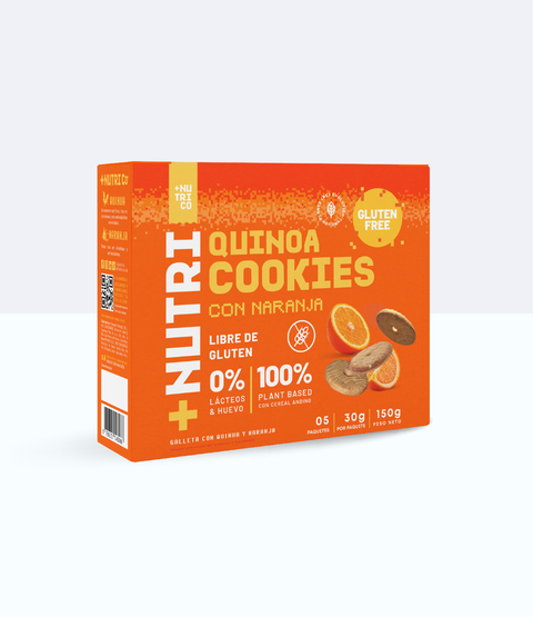 Galletas Sin Gluten con Quinua y Naranja