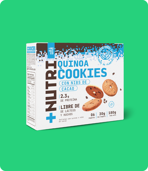 Galletas de Quinua Nibs de Cacao Sixpack