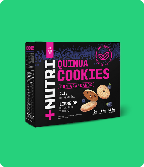Galletas de Quinua y Arándanos Sixpack