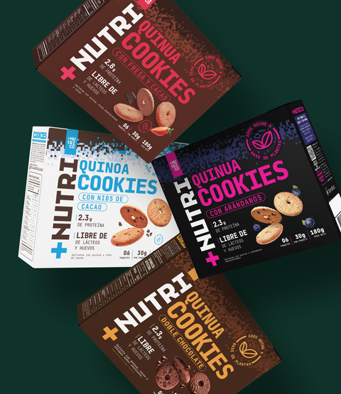Pack Favoritas: Galletas Quinua Saludables Sixpack x4
