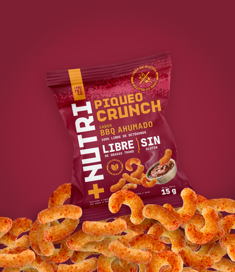 Pack Snacks Saludables de Quinua: Piqueos Crunch 15g (6 und)
