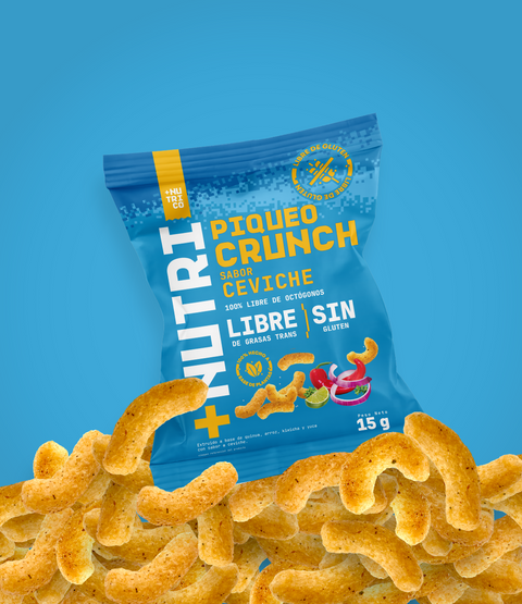 Pack Snacks Saludables de Quinua: Piqueos Crunch 15g (6 und)