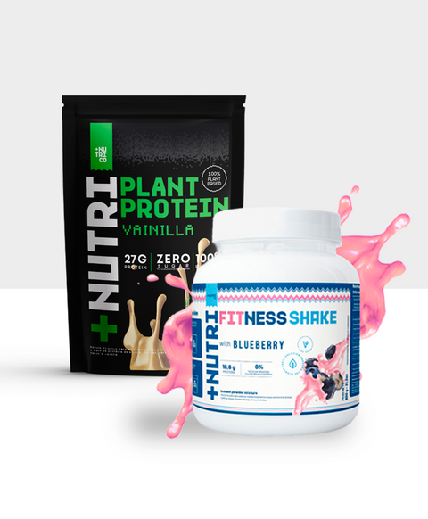 Pack Fitness: Proteína Plant Protein + Batido Fitness Shake