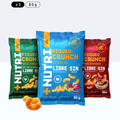 Pack Snacks Saludables de Quinua: Piqueos Crunch 80g (3 und)
