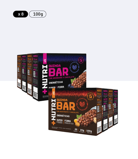 Barras de Cereales Andinos 40 Und (8 Cajas)