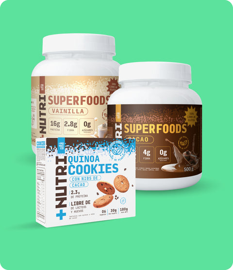 POWER Pack: 2 Superfoods + GRATIS Galletas Sixpack