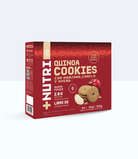 Galletas de Quinua Manzana y Canela Sixpack