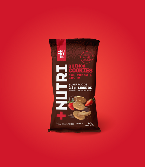 Galletas de Quinua Fresa y Cacao Sixpack