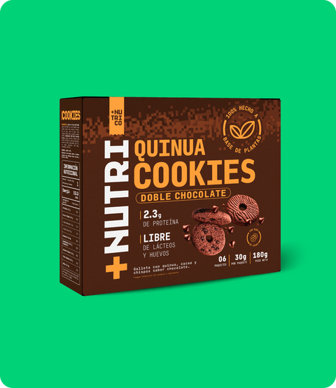 Galletas con Quinoa Doble Chocolate