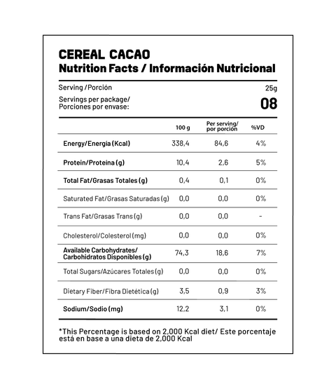 Cereales Saludables Sin Azúcar 200g Pack x3