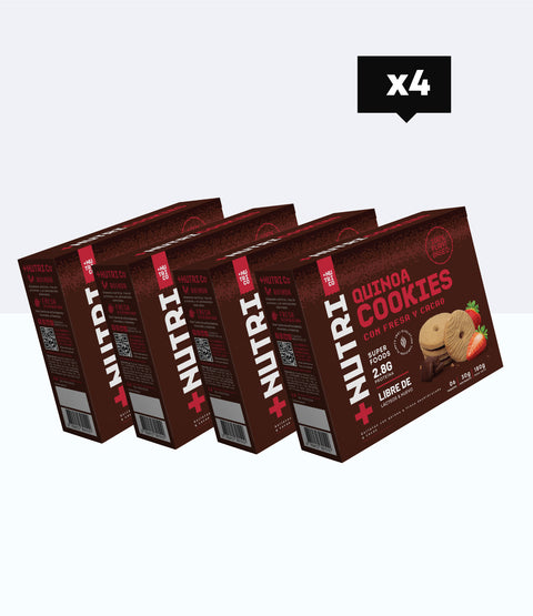 Pack Favoritas: Galletas Quinua Saludables Sixpack x4