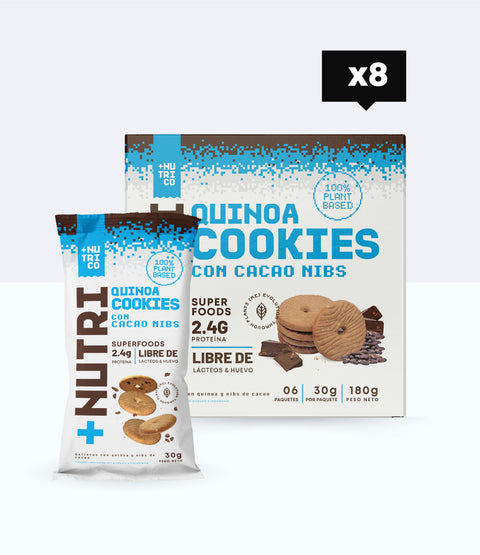 Galletas de Quinua Saludables 48 Unidades (8 cajas)