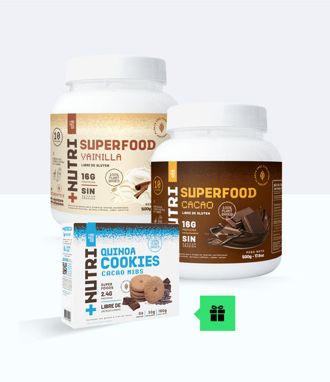 POWER Pack: 2 Superfoods + GRATIS Galletas Sixpack