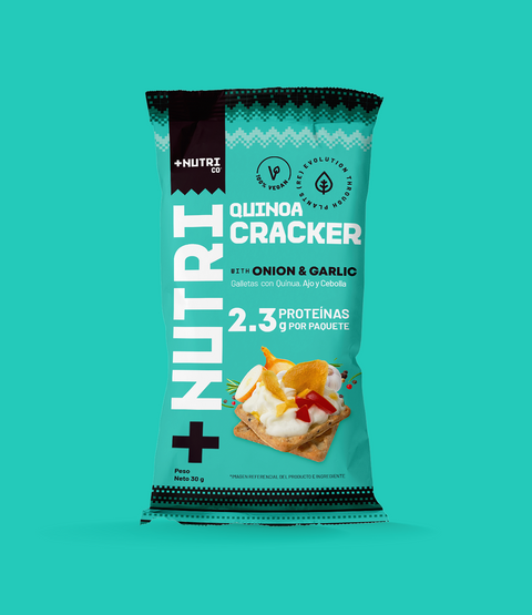 Pack Saladitas: Galletas Crackers de Quinua 24 Und (4 cajas)