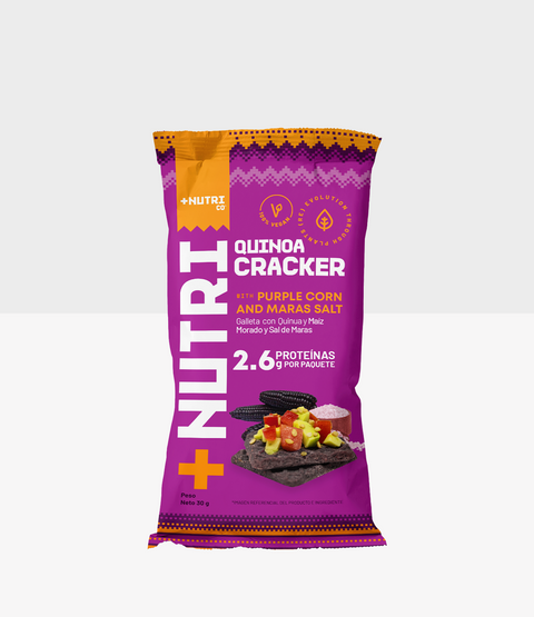 Pack Saladitas: Galletas Crackers de Quinua 24 Und (4 cajas)