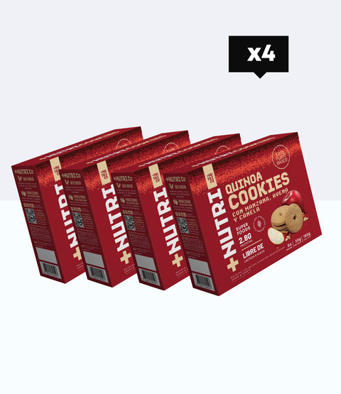 Pack Favoritas: Galletas Quinua Saludables Sixpack x4