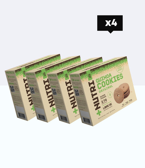 Pack Favoritas: Galletas Quinua Saludables Sixpack x4