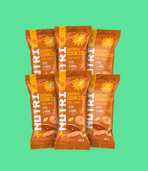 Galletas Gluten Free Mani PACK x12 und de 30g