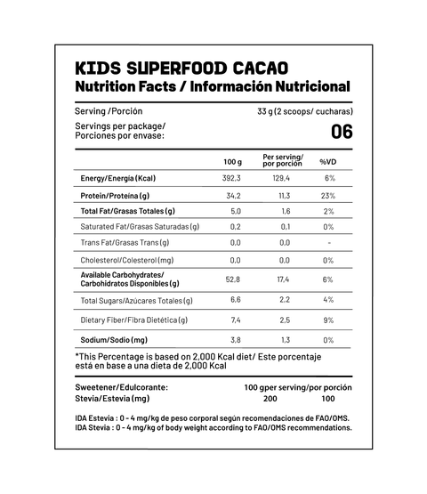 Kids Superfood Cacao - 200 g