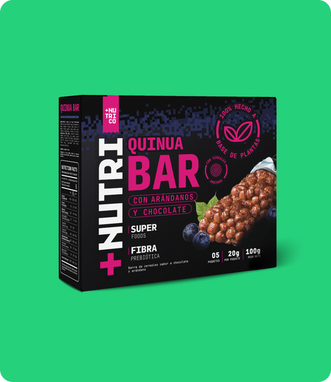 BARRAS DE CEREALES ANDINOS Y ARÁNDANOS