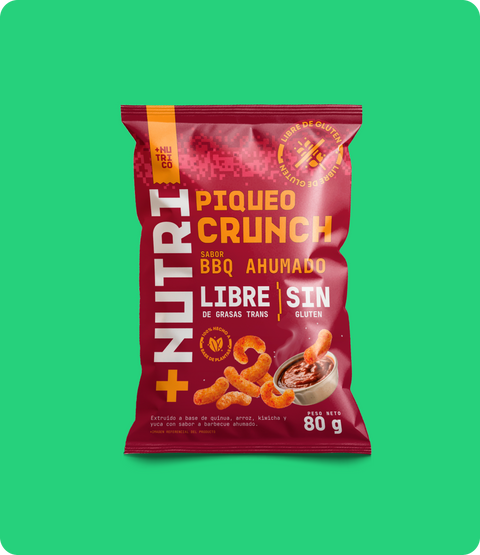 Piqueos Crunch BBQ AHUMADO 80g