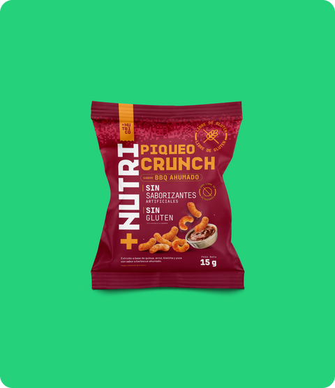 Piqueos Crunch BBQ AHUMADO 15g