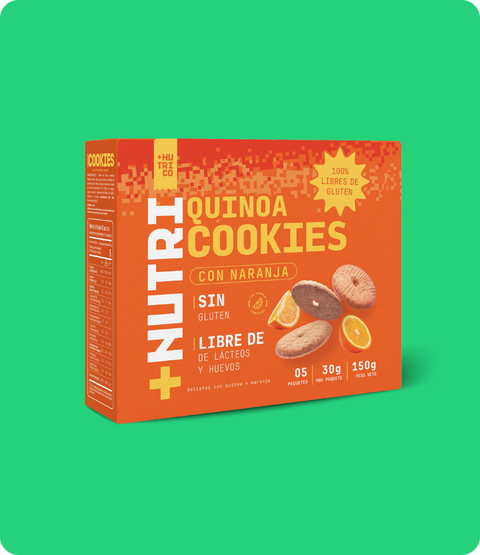 Galletas Sin Gluten con Quinua y Naranja