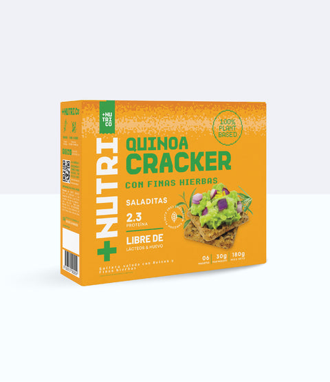 Galletas Saladas Quinua Crackers Finas Hierbas Sixpack