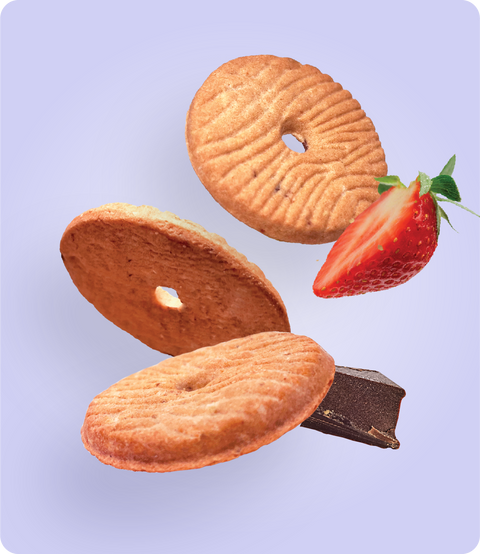 Galletas TACO Fresa y Cacao