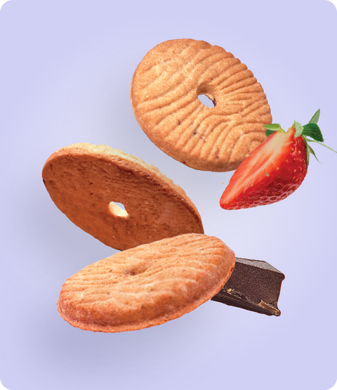 Galletas de Quinua Fresa y Cacao