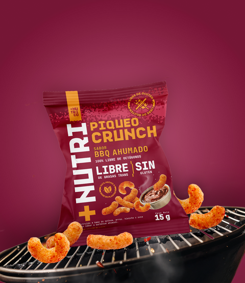 Piqueos Crunch BBQ AHUMADO 15g