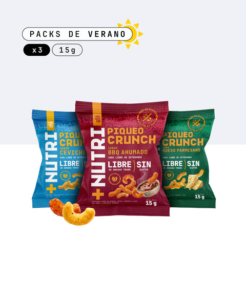 Pack x3 Piqueos Crunch 15g