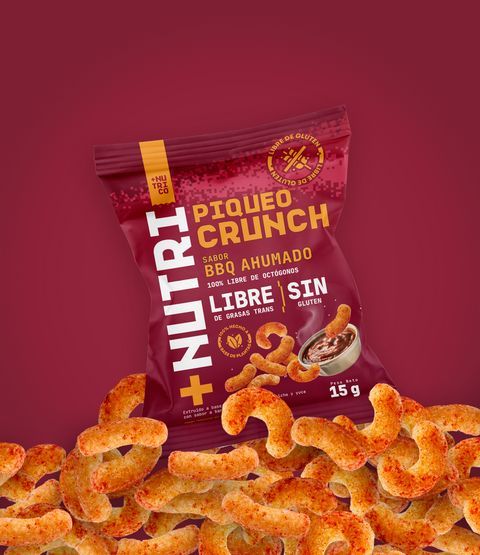 Piqueos Crunch BBQ AHUMADO 15g