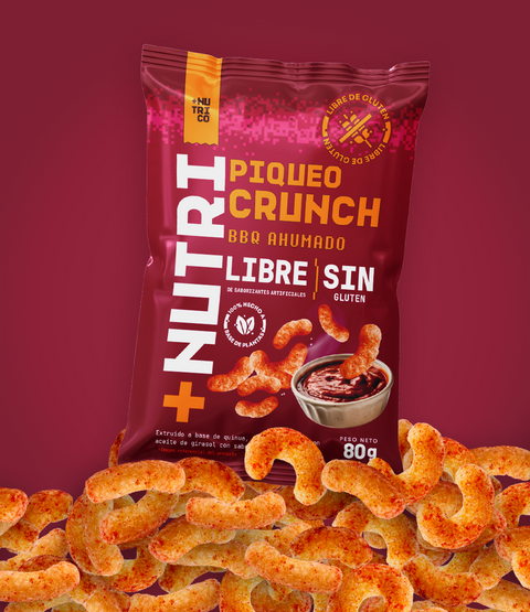 Piqueos Crunch BBQ AHUMADO 80g