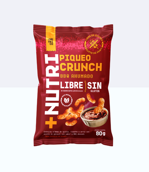 Piqueos Crunch BBQ AHUMADO 80g