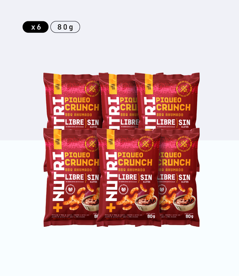 Pack Snacks Saludables de Quinua: Piqueos Crunch 80g (6 und)