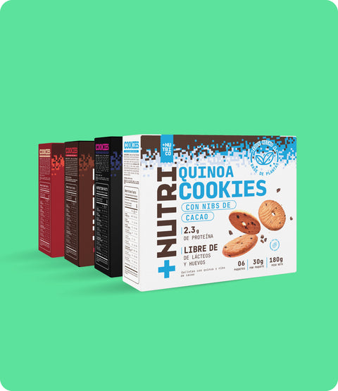 Pack Favoritas: Galletas Quinua Saludables Sixpack x4