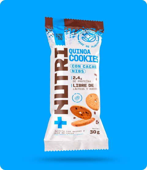 Galletas con Quinoa y Cacao Nibs