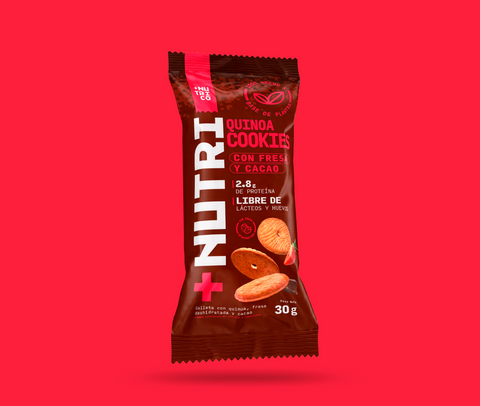 Galletas de Quinua Fresa y Cacao