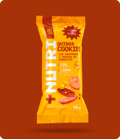 Galletas Sin Gluten con Quinua, Aguaymanto y Chispas de Chocolate