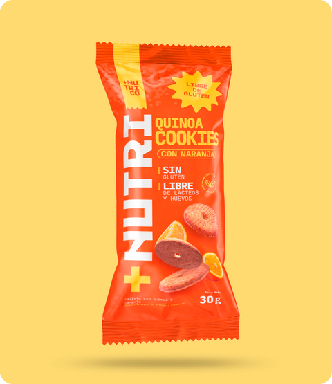 Galletas Sin Gluten con Quinua y Naranja