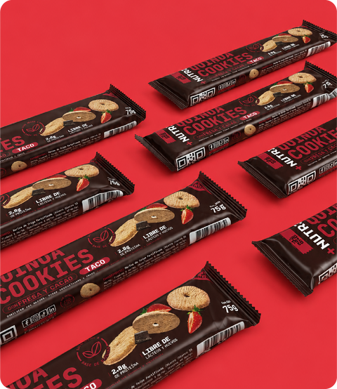 Galletas TACO Fresa y Cacao