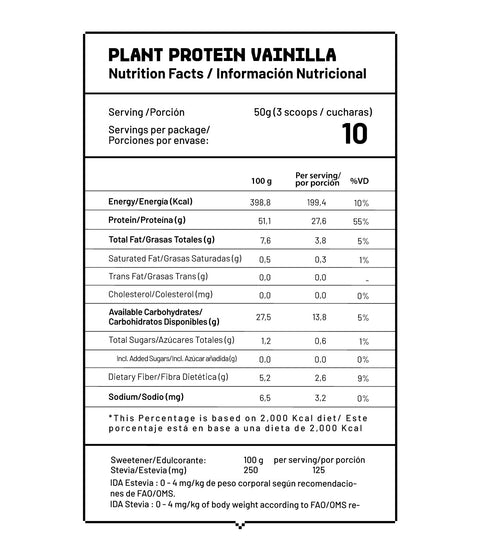 Proteína Vegana Plant Protein 500g