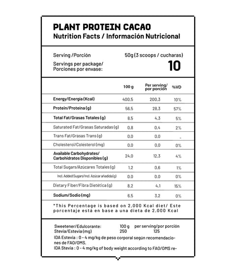 Pack Fitness: Proteína Plant Protein + Batido Fitness Shake